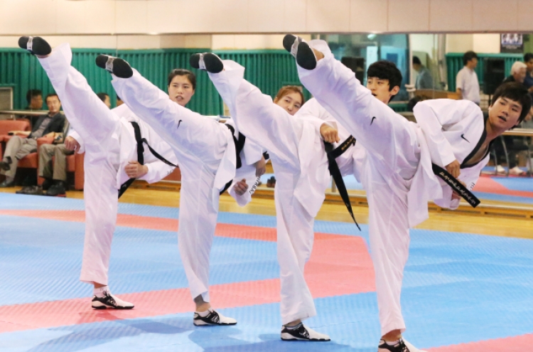 Korean taekwondo fighters ready to meet expectations