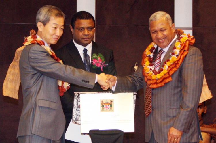 Fiji opens embassy in Seoul