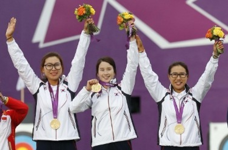 S. Korea wins seventh straight gold in women's team archery
