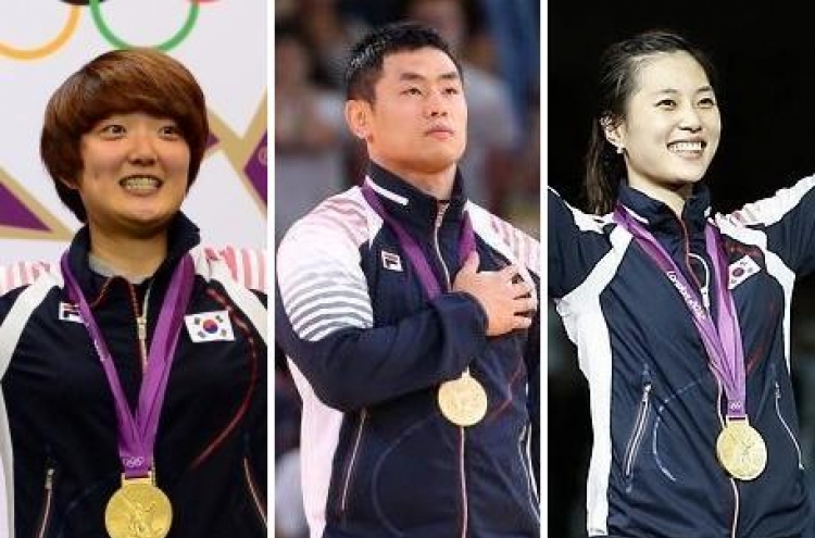 S. Korea clinches 3 more golds overnight