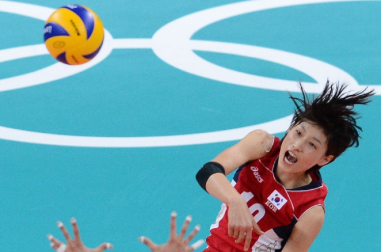 Korea reaches Olympic volleyball semifinals