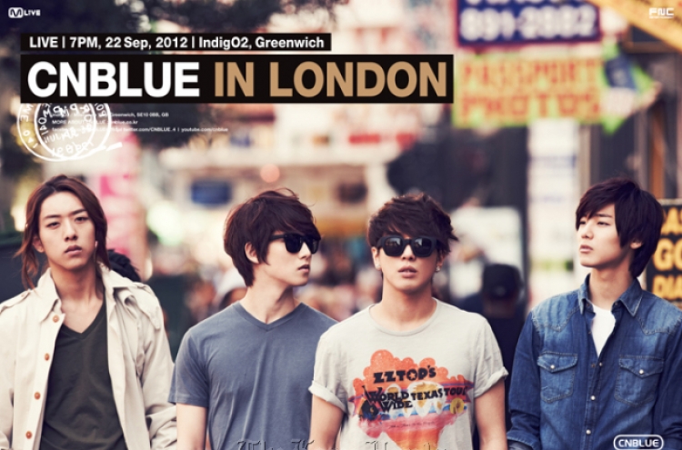 CNBLUE to perform in London