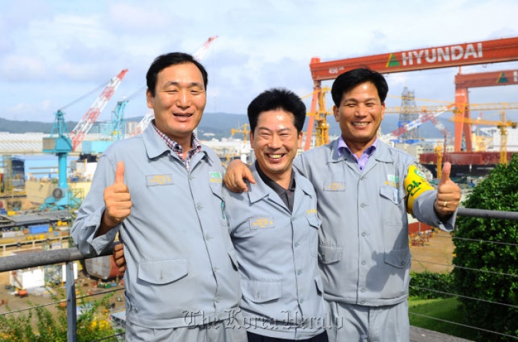 3 Hyundai Heavy workers win Master Artisan’s Award