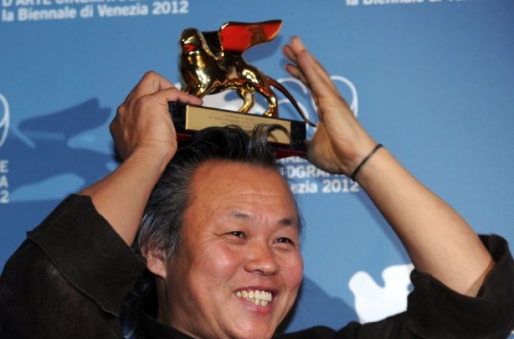 Kim Ki-duk becomes 1st Korean director to win top film prize at Venice