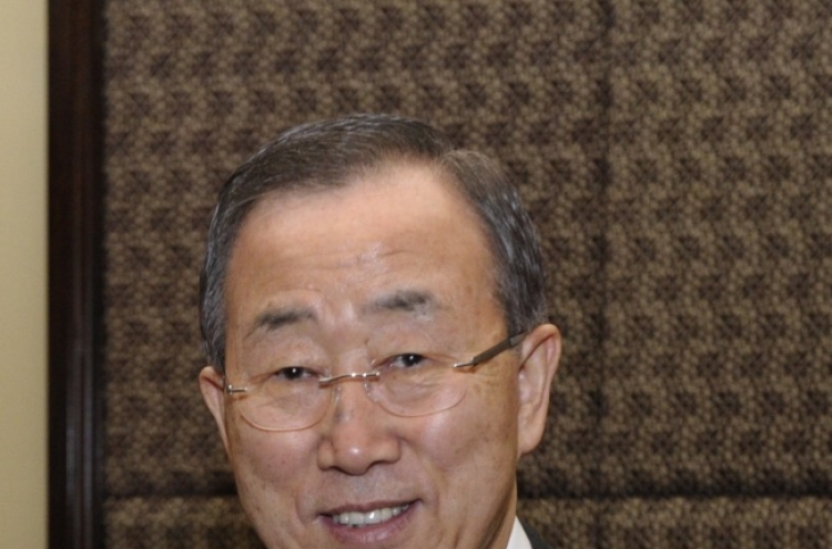 U.N. chief Ban to receive Olympic Order from IOC