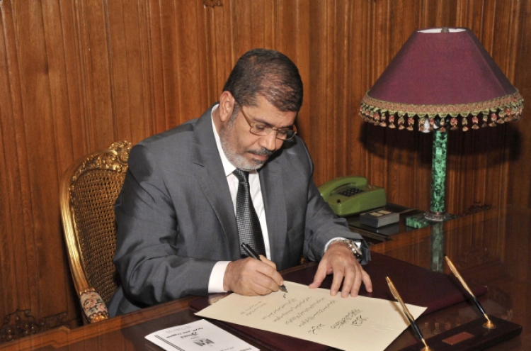 Egypt’s Morsi: Constitution dawn of a new republic