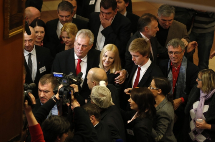 Ex-premier elected new Czech president