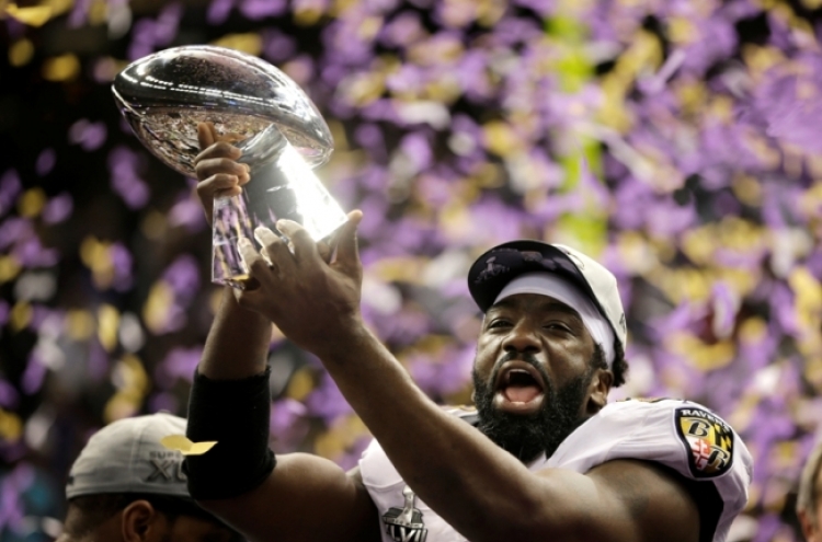 [Photo] Ravens beat 49ers 34-31 in Super Bowl