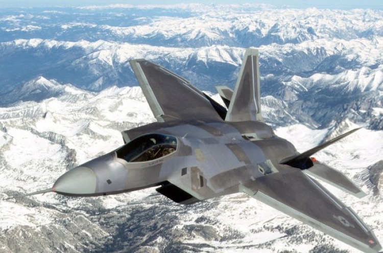 F-22 Raptors join U.S. might in Korea