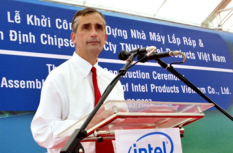 Intel names Krzanich as chipmaker's next CEO