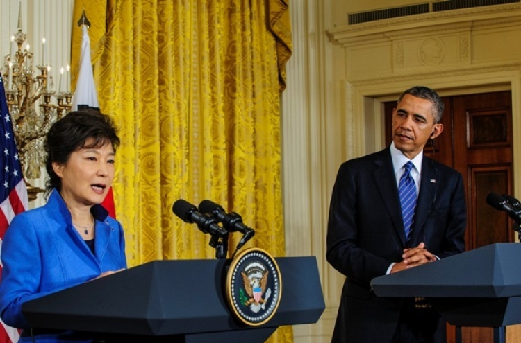 Park, Obama agree to stand firm against N. Korean military threat
