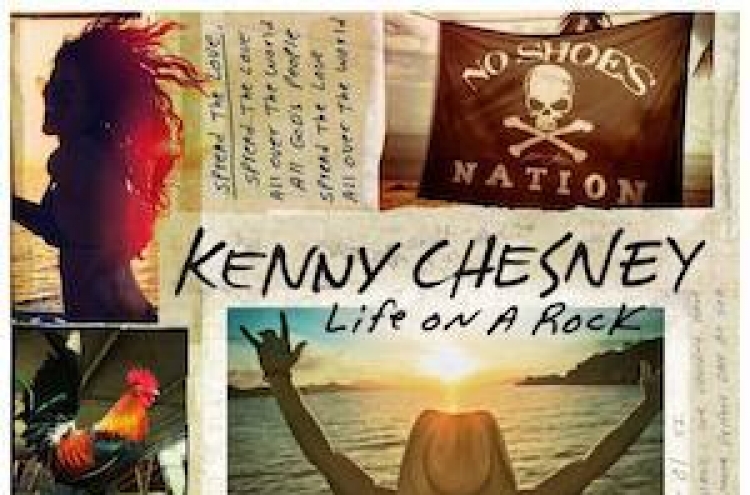 Eyelike:Chesney surprises with ‘Life on a Rock’