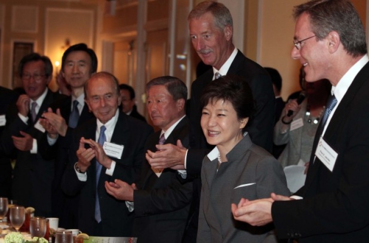 Park assures U.S. firms over Korea investment