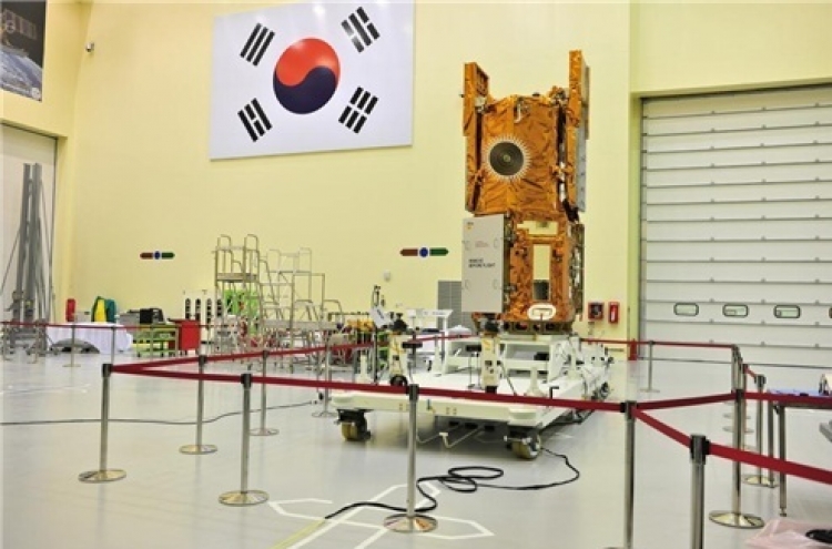 Korea to launch first radar observation satellite in Aug.