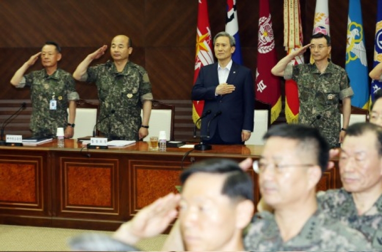 Military leaders vow firm deterrence against N. Korea
