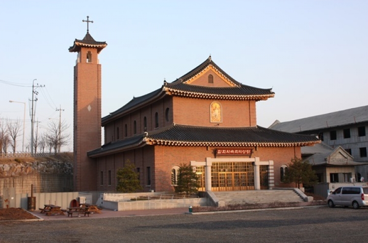 Cathedral dedicated to Korean unification to open in Paju
