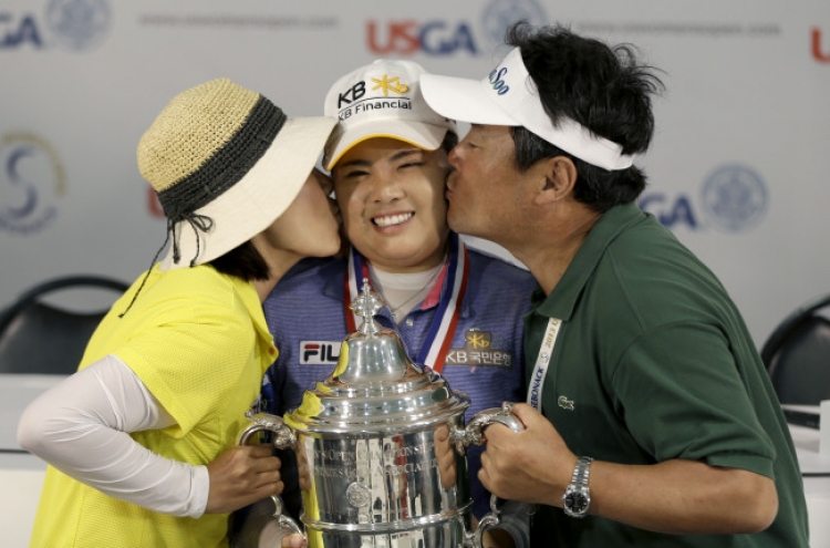 Park In-bee wins U.S. Women's Open for third straight LPGA major
