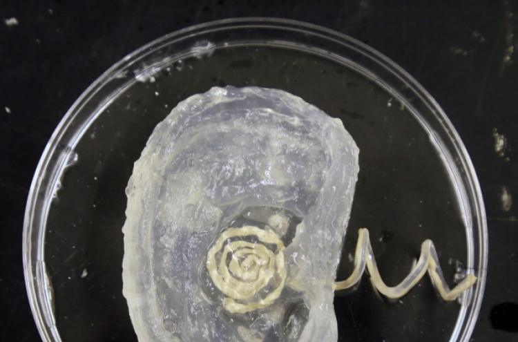 U.S. researchers make ‘bionic ear’ with 3-D printer
