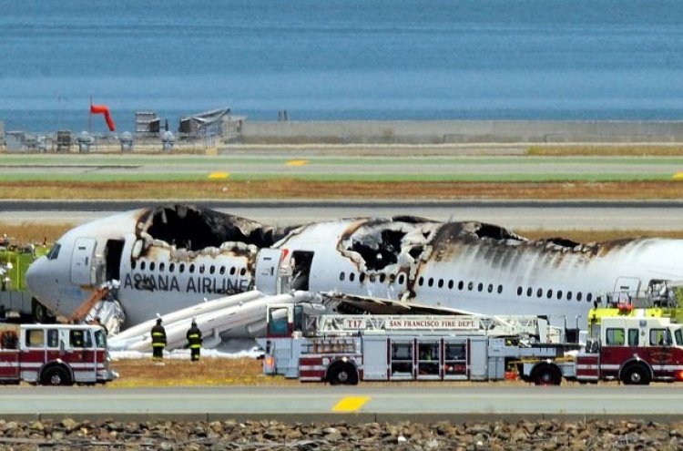 아시아나기 샌프란서 착륙사고…2명 사망