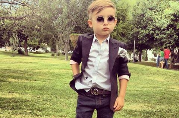 알론소 마테오 “세계에서 가장 옷 잘입는 꼬마”