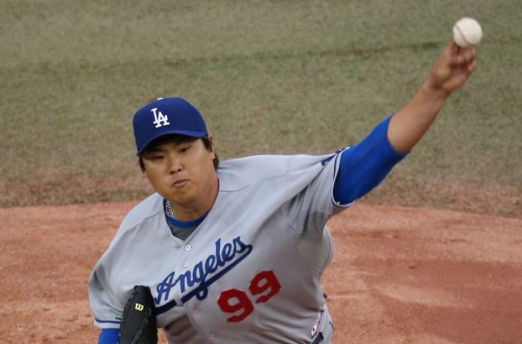 Ryu, Dodgers thump Jays 14-5
