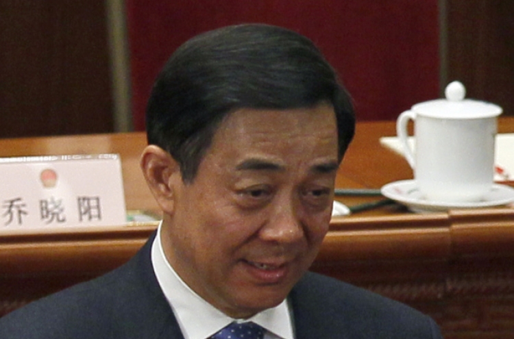 China indicts ex-politician Bo Xilai for graft