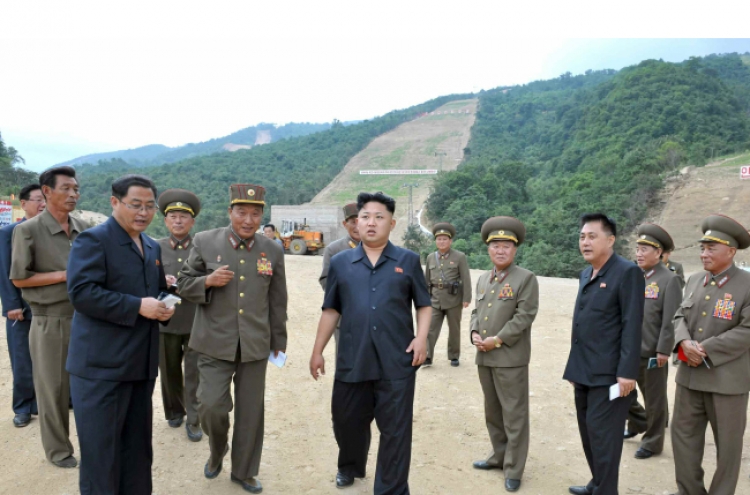 Kim Jong-un inspects construction site for ski resort