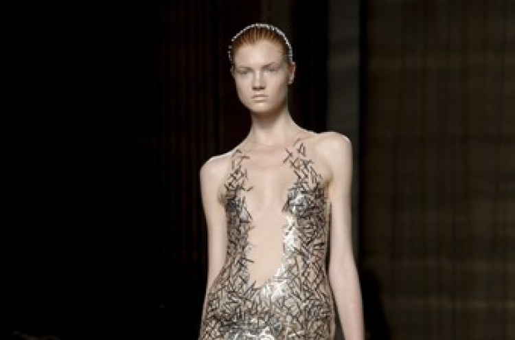 Lashings of sequins on second day of London Fashion Week