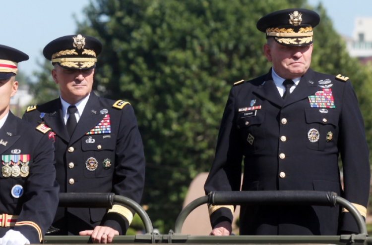 New USFK commander vows readiness against N.K.