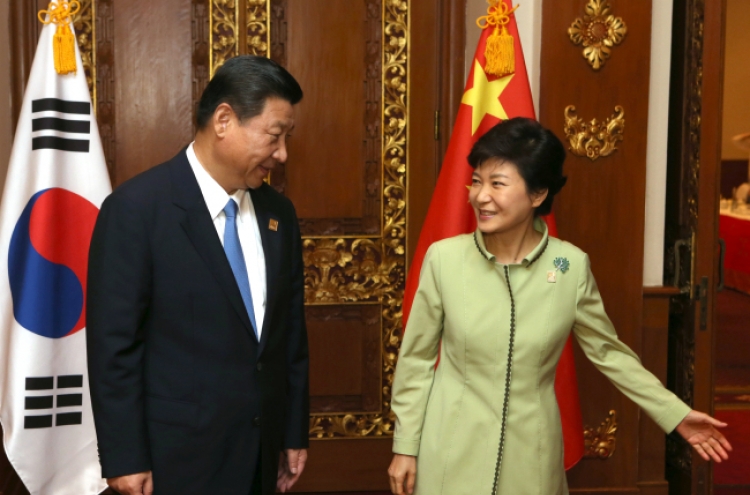 Park, Xi united against N.K. nuclear programs
