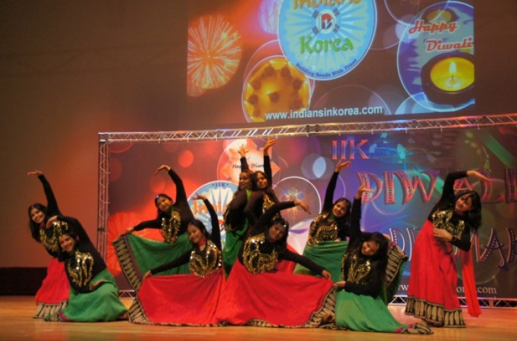 Indians in Korea celebrate Diwali