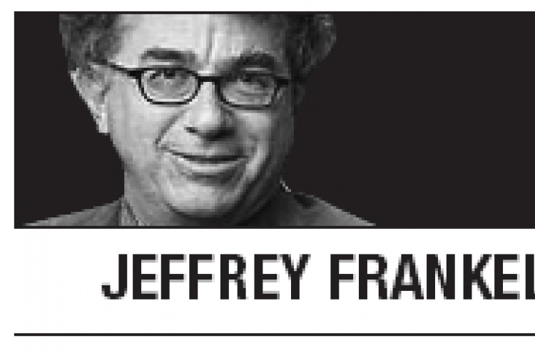 [Jeffrey Frankel] The U.S. dollar and its rivals