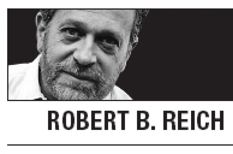 [Robert B. Reich] Charity begins at home