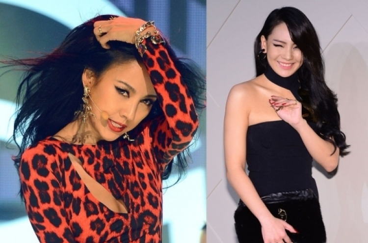 [Photo News] K-pop divas Lee hyo-ri and 2NE1’s CL present joint performance