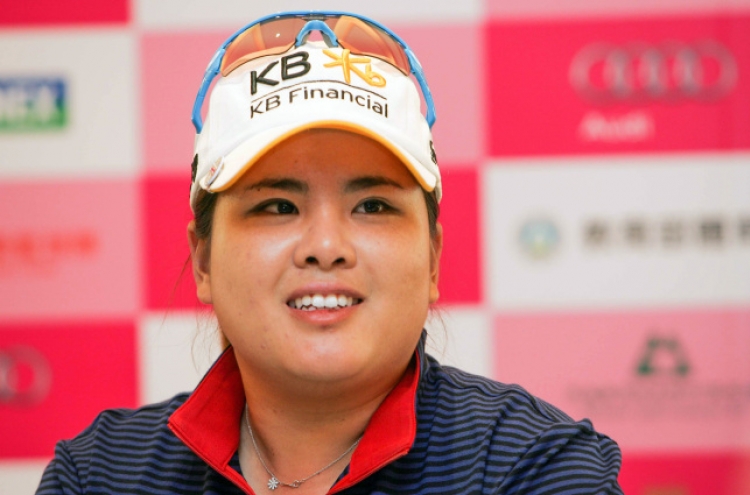 Park In-bee voted top female golfer