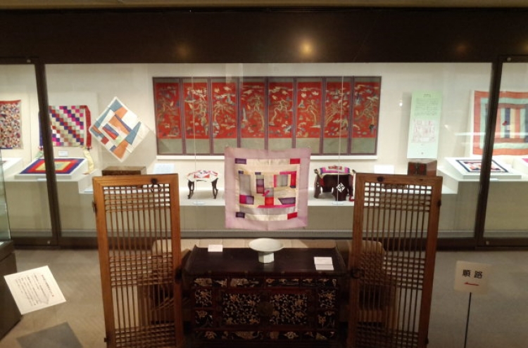 Korean wrapping cloths showcased in Japan