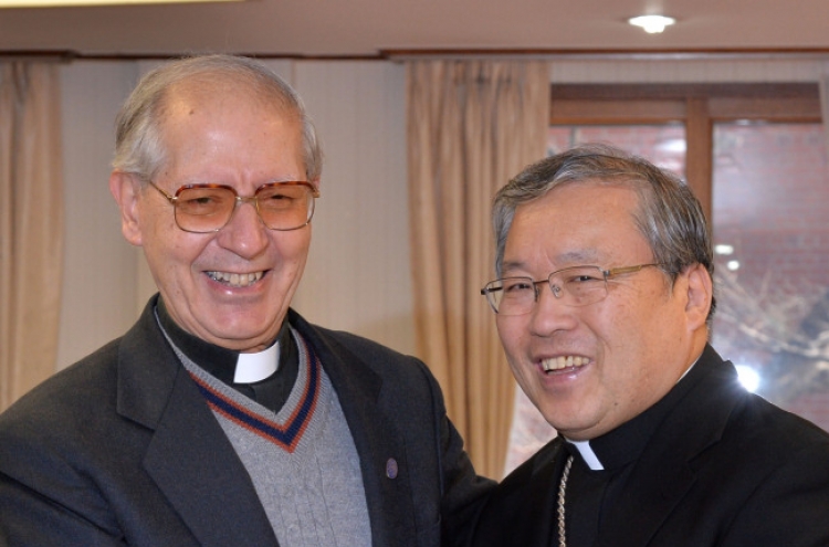 [Photo News] Jesuit leader in Seoul
