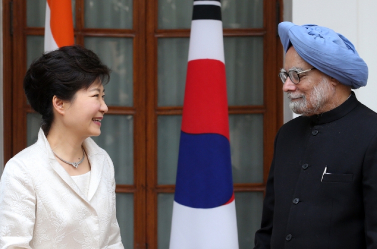 Korea, India agree to upgrade trade pact, diplomatic relations