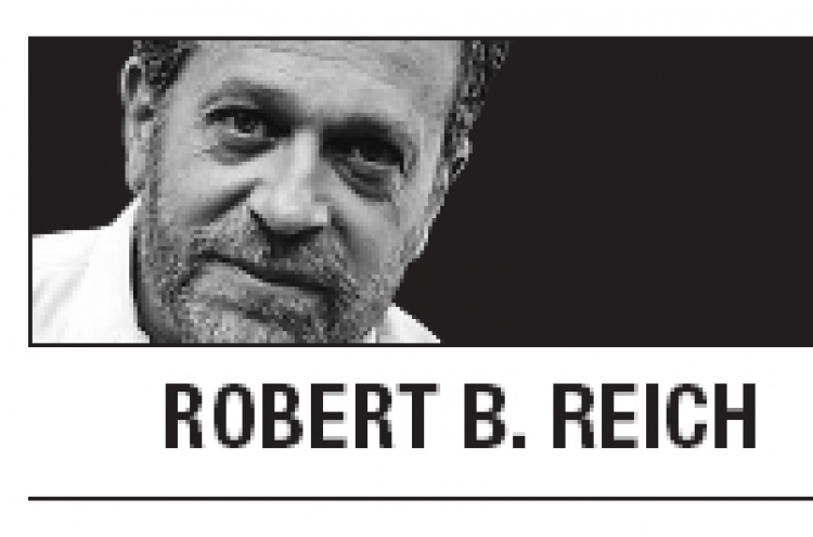 [Robert B. Reich] Too cowed to make a ruckus