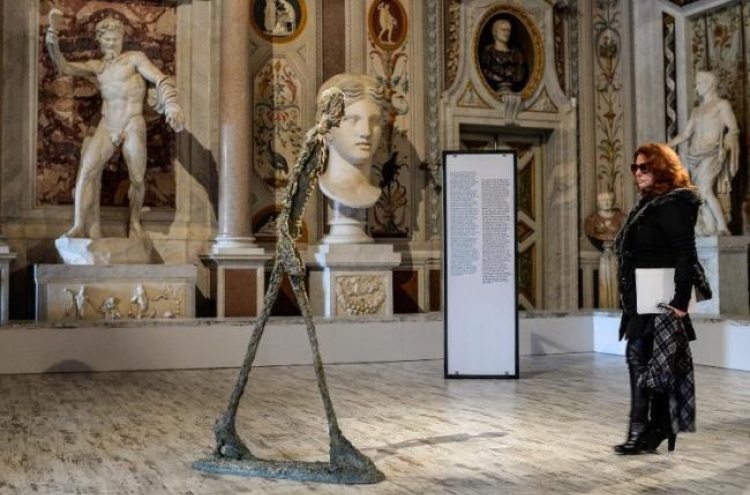 Giacometti exhibit in Rome explores power of human body