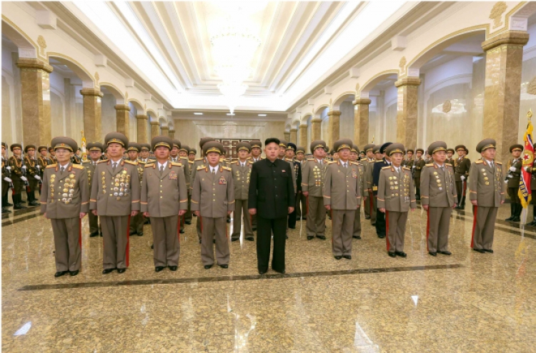 N. Korean leader pays respects to late father on birthday