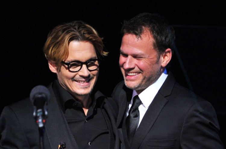 Johnny Depp honored at makeup, hair awards