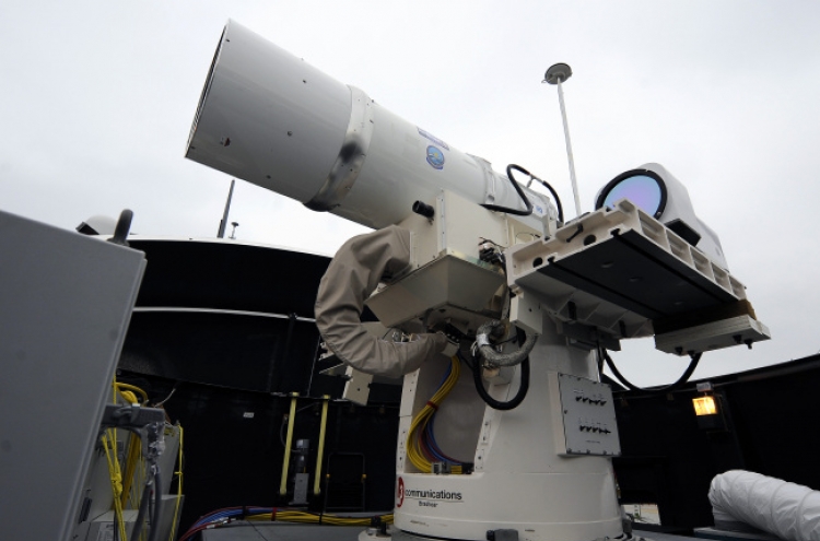 U.S. Navy ready to deploy laser weapon for first time