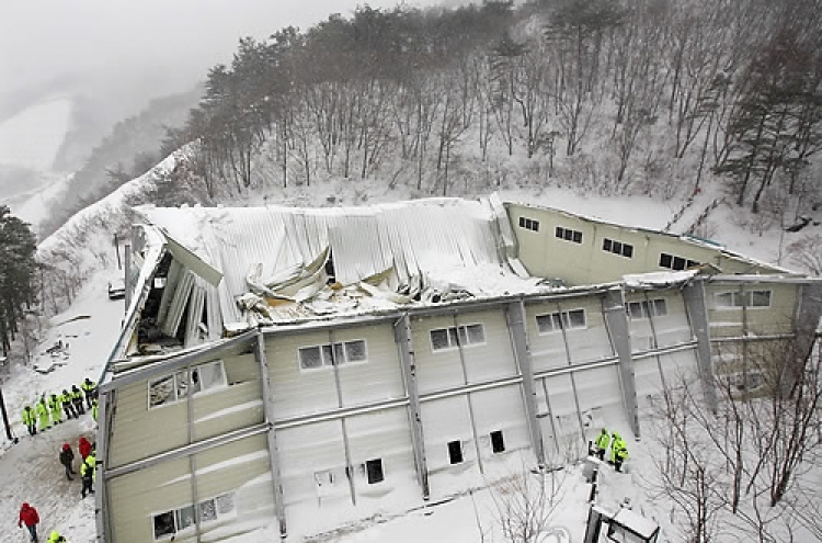 Building collapse in Gyeongju sparks controversy over its cause