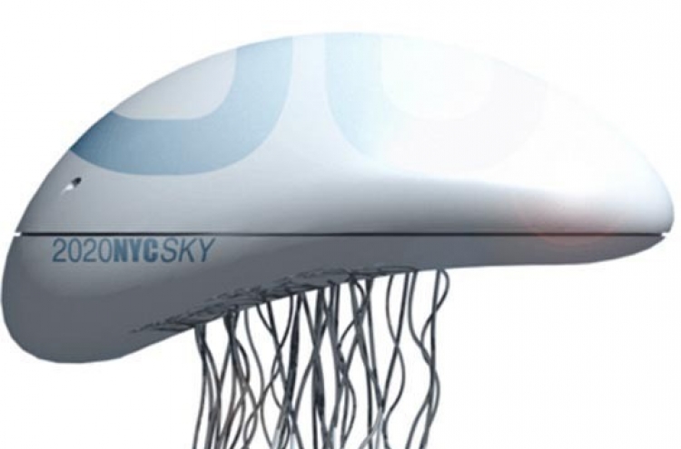 Jellyfish-shaped bus of the future revealed