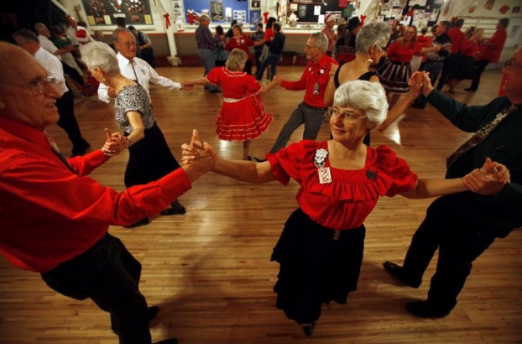 Square dancing heals the heart
