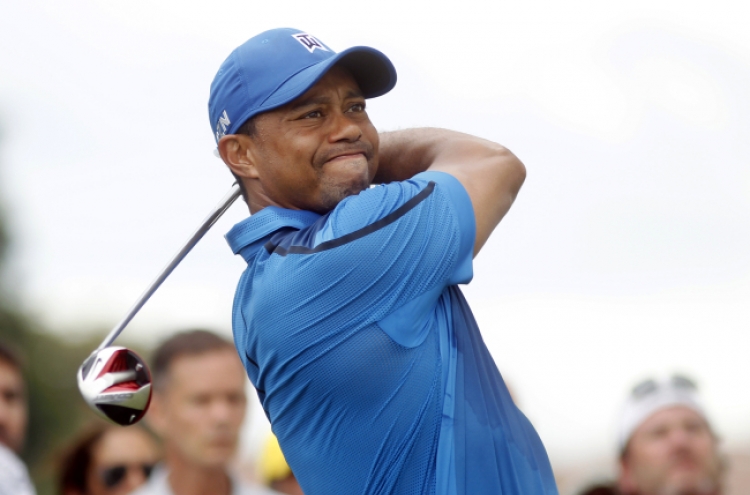 Slow start for Tiger Woods at Doral