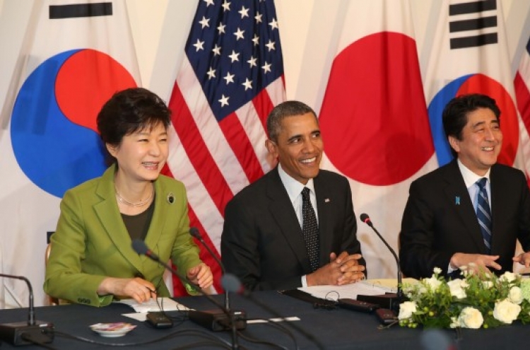 Korea, U.S., Japan agree to convene nuke envoys’ talks