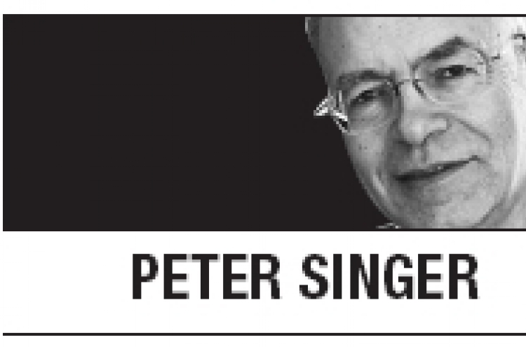 [Peter Singer] Philosophy on top of ideas