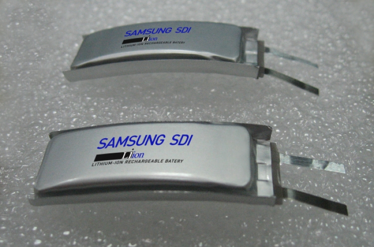Samsung SDI develops longer-life curved battery